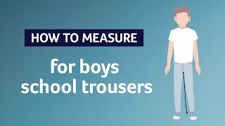 Trutex how to measure for boys school trousers [upl. by Tonia]