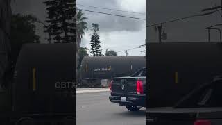 BNSF 196 leads the 748 Job to the Alcoa Yard and El Segundo Yard after passing Sepulveda Blvd [upl. by Ashil]