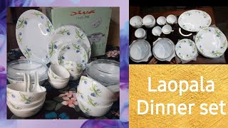 Affordable La Opala Dinner Set Review of La Opala Diva Pearl CollectionLa Opala 35 pcs Dinner Set [upl. by Ail139]