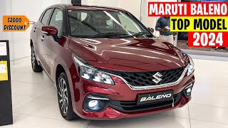 2024 New Maruti Suzuki Baleno Top Model  Full Review [upl. by Eerb]