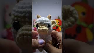 Vaquita amigurumi vaquita cow amigurimi crochet viralvideo patron detalles hechoamano [upl. by Retsehc]