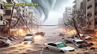 Something strange is that today in the United Arab Emirates there was a tornado and large hail [upl. by Sapphira]