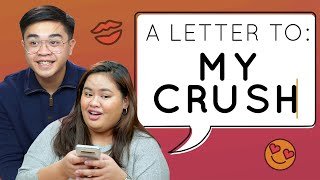 People Write A Letter To Their Crush  Filipino  Rec•Create [upl. by Chor]