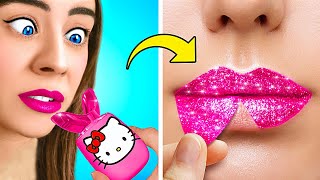 ASTUCES ET GADGETS DE MAQUILLAGE MIGNONS 💖 Astuces de beauté girly par 123 GO [upl. by Roe124]