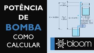 Como calcular a potência de uma bomba [upl. by Clerk]