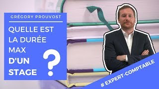 QUELLE EST LA DURÉE DUN STAGE 🤷  Conseil dexpert comptable aux entrepreneurs [upl. by Kamilah]