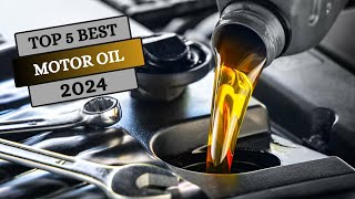 Top 5 Best Synthetic Motor Oil For Car in 2024 Best Engine Oil [upl. by Sine290]