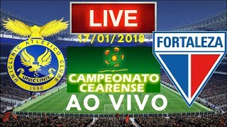 Uniclinic x Fortaleza Campeonato Cearense AO VIVO A MELHOR NARRAÇÃO [upl. by Iives982]