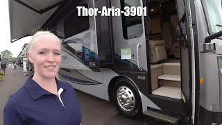 2020 Thor Motor Coach Aria 3901 [upl. by Ahsiekar934]