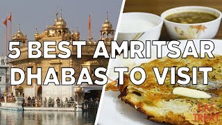 5 Best Dhabas To Visit in Amritsar [upl. by Noiro]