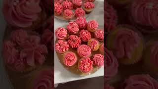 Delicious Vanilla cupcakes bakingchannel bakingart chocolatedessert cupcake [upl. by Jary]