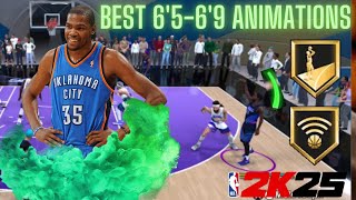 BEST JUMPSHOT  DRIBBLE ANIMATIONS FOR 69 BUILDS IN NBA2K25 [upl. by Icaj]