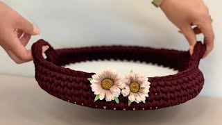 HANDMADE CROCHET Albana prezanton punimet e veçanta me grep [upl. by Belia]