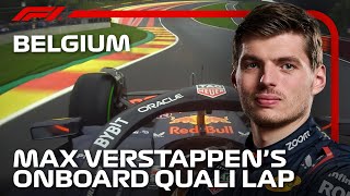 Max Verstappens Qualifying Lap  2024 Belgian Grand Prix  Pirelli [upl. by Aticnemrac]