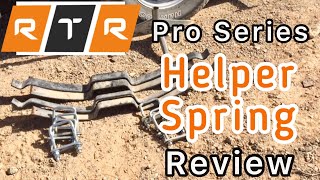 Hellwig Pro Series Helper Springs On Vs Off Comparison Ford F150 [upl. by Ardisj]