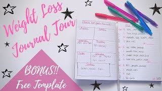 My Weekly Weight Loss Journal Tour  Planning out the week [upl. by Cherlyn497]