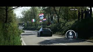 EA WRC FORD FIESTA WRC 1 CROATIE ETAPE 1 BLIZNEC 256km [upl. by Gnaoh]