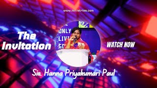 The Invitation  Sis Hanna Priyakumari Paul  goWin Ministries International [upl. by Krein935]