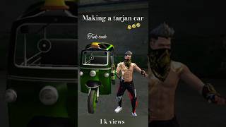 Making a tarjan caryoutube trending shorts virlshort car new song freefire newvideo [upl. by Aicened]