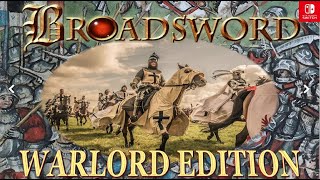 BROADSWORD WARLORD EDITION Full Gameplay on Nintendo Switch Oled Full Gameplay 1080p [upl. by Suiravaj]