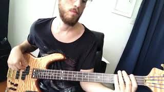 Mac Miller  Ladders  Bass Cover Short [upl. by Publia]