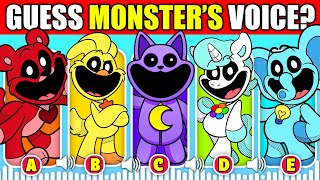 IMPOSSIBLE 🔊 Guess The Voice  Smiling Critters  POPPY PLAYTIME CHAPTER 3 Billie Bust Up Monsters [upl. by Ysied]