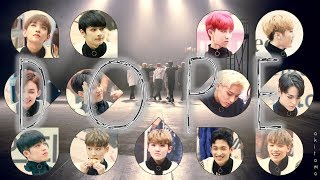 how Seventeen would sing BTS Dope [upl. by Zuliram821]