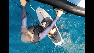 KT Super K MidLength for Light Wind First Sessions Review  Kauai Wing Foiling [upl. by Evie]