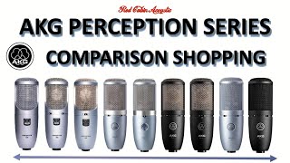 AKG Perception Series Comparison Shopping Guide [upl. by Nosam]