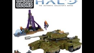 Halo Previews US Toyfair 2012 Mega Bloks Press Release [upl. by Anovahs]