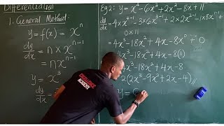 Differentiation  Derivatives General Method [upl. by Aihtenyc515]