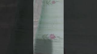 MY NEW ART HAND PRINTING IN SAREE [upl. by Nesline]