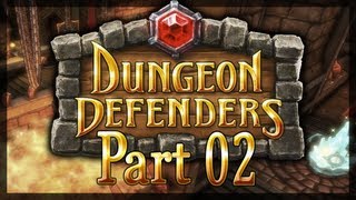 Lets Play Together  Dungeon Defenders 002  Gießereien und Schmieden 12 [upl. by Woodman115]