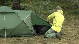 Hilleberg Tarra  Instruktionsfilm [upl. by Archie]