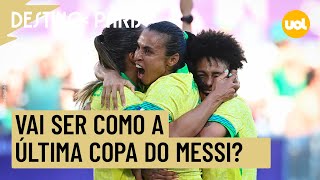 OLIMPÍADAS 2024 PARA A MARTA É COMO A COPA DO MUNDO 2022 FOI PARA O MESSI DIZ EXTÉCNICA DA SELEÇÃO [upl. by Cedric581]