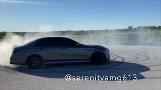 Mercedes AMG E63S 🔥 Straight Pipes  Launch control  700hp 184 [upl. by Michell]