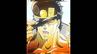 Is he the best Joestar capcut edit jotaro jonathan jojo anime manga joestar [upl. by Crellen434]