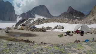 Applebee Dome Campground Bugaboos [upl. by Reyaht]