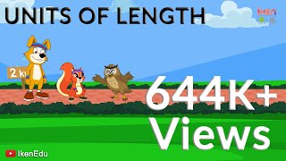 Math for kids  Units of Length  iKen  iKen Edu  iKen App [upl. by Asina]