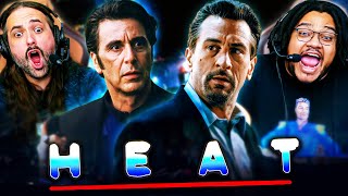 HEAT 1995 MOVIE REACTION FIRST TIME WATCHING Robert De Niro  Al Pacino  Full Movie Review [upl. by Lillith]