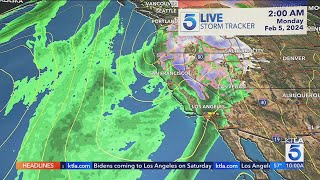 Another atmospheric river is set to arrive in Southern California [upl. by Aurthur247]