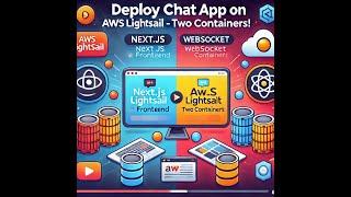 Deploying a RealTime Chat App on AWS Lightsail Containers  Nextjs amp WebSocket Backend [upl. by Elohcin678]