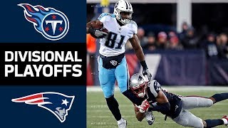 Titans vs Patriots  NFL Divisional Round Game Highlights [upl. by Channing]