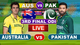 Live AUS Vs PAK final Match Score Live Cricket Match Today  AUS Vs PAK live 2nd innings last 6 ove [upl. by Sacha]