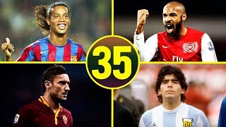 Top 35 Solo Goals In Football History [upl. by Skell]