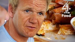 Ramsay Scolds Chef for Making Absurd Meals  Ramsays Kitchen Nightmares [upl. by Aciraa]