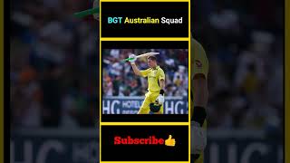 Boarder Gavaskar Trophy Australia Team Squad  factsmaavalite bgt bordergavaskartrophy [upl. by Enaira490]