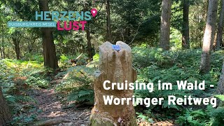 Cruising im Wald  Worringer Reitweg [upl. by Finnegan848]