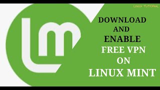 How to download and enable free VPN on Linux Mint [upl. by Lurette]