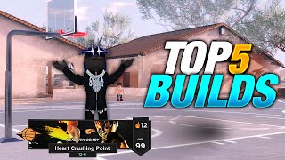 These are the TOP 5 Builds in HOOPS LIFE win every game [upl. by Bouchier]